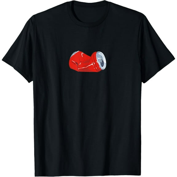 Soda Can Crushed Party T-Shirt