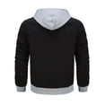 thumbnail image 4 of Men's Casual Camouflage Sports Sweatshirt Long Sleeve Zipper Hooded Jacket Coat L, 4 of 4