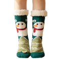 thumbnail image 2 of Zhangnan Womens Winter Fuzzy Socks Warm Plush Thermal Crew Cabin Slipper Socks Christmas Holiday Gift Cozy Soft Home Bed Socks-21, 2 of 2