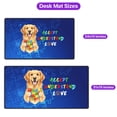thumbnail image 5 of Autism Awareness Golden Retriever Accept Understand Love Desk Mat Full Keyboard Mouse Pad Goldens Dog Lover Gifts Idea Large Mousepad - 12003, 5 of 5