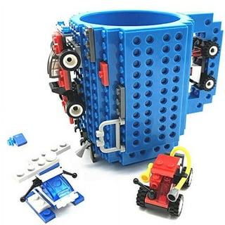 Red Lego Cup, coffee mug. Fits lego pieces while drinking!🧱