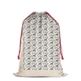 thumbnail image 3 of Christmas Bags Drawstring,Brown Christmas Deer Pattern Large Xmas Christmas Gift Bags,Reusable for Xmas and New Year Party Favors and Supplies,27.6" X 19.7", 3 of 6