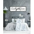 thumbnail image 4 of CDDposter Home Sweet Home Signs Wall Decor:Modern Farmhouse Rustic Wall Signs 12" x 40",Master Bedroom Signs Wall Decor Above Bed Framed Hanging Plaques Family Signs Home Decorative for Living Room, 4 of 4
