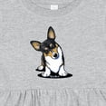 thumbnail image 4 of Inktastic Tri Color Corgi Girls Baby Dress, 4 of 5