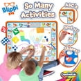 thumbnail image 4 of Blippi Water Doodle Mat by Creative Kids – Magic Water Drawing Mat with Hidden Colors - Magic Mat for Boys and Girls – Water Coloring Mat For Kids – 39.5 X 31.5” - 26 pcs – Ages 2 & Up, 4 of 6