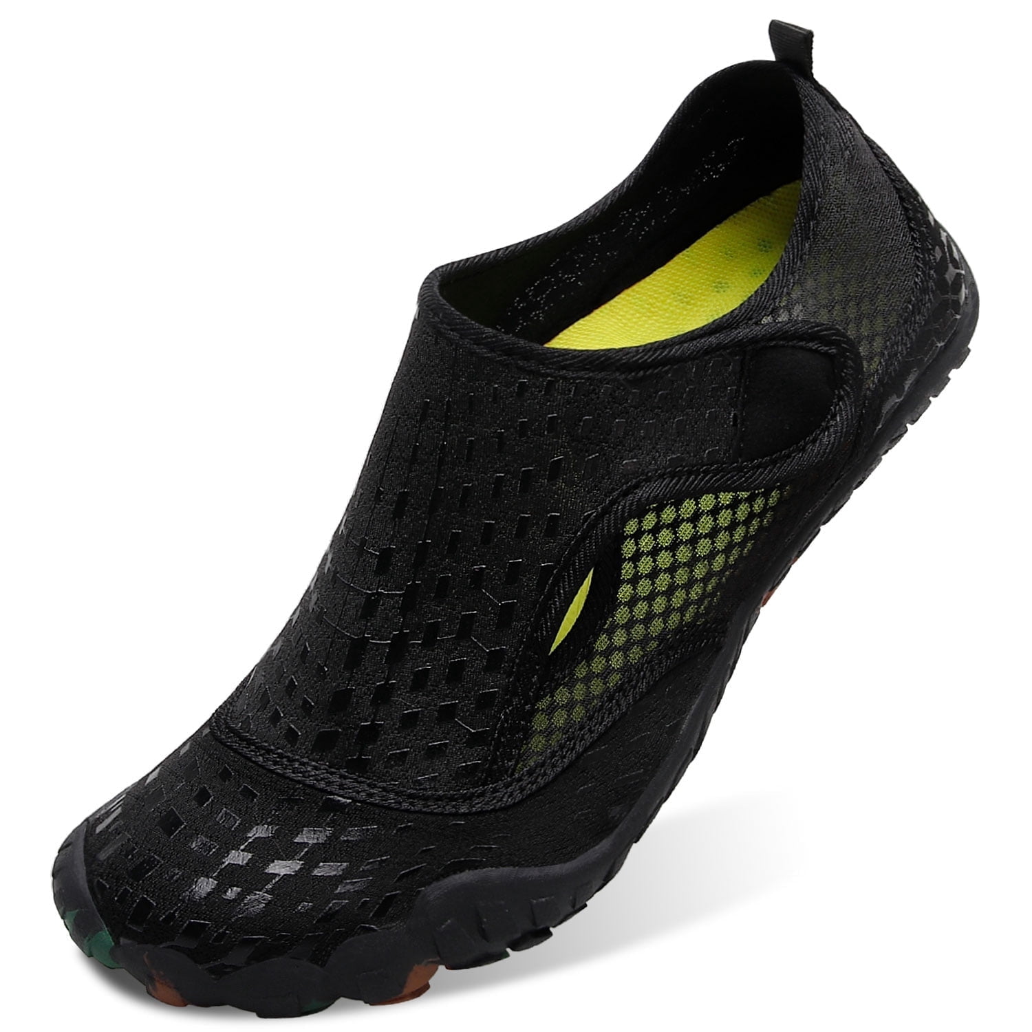Pro Barefoot Shoes Women Men,Wide Toe Box Non-Slip Outdoor Sports Barefoot Shoe Quick-Drying Water Shoe Unisex Walking Athletic Running Shoes for Women Black | Water Shoes