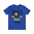 thumbnail image 2 of DJH Apparel | Women's Sports Is A Real Thing Softball Unisex Tshirt, 2 of 7