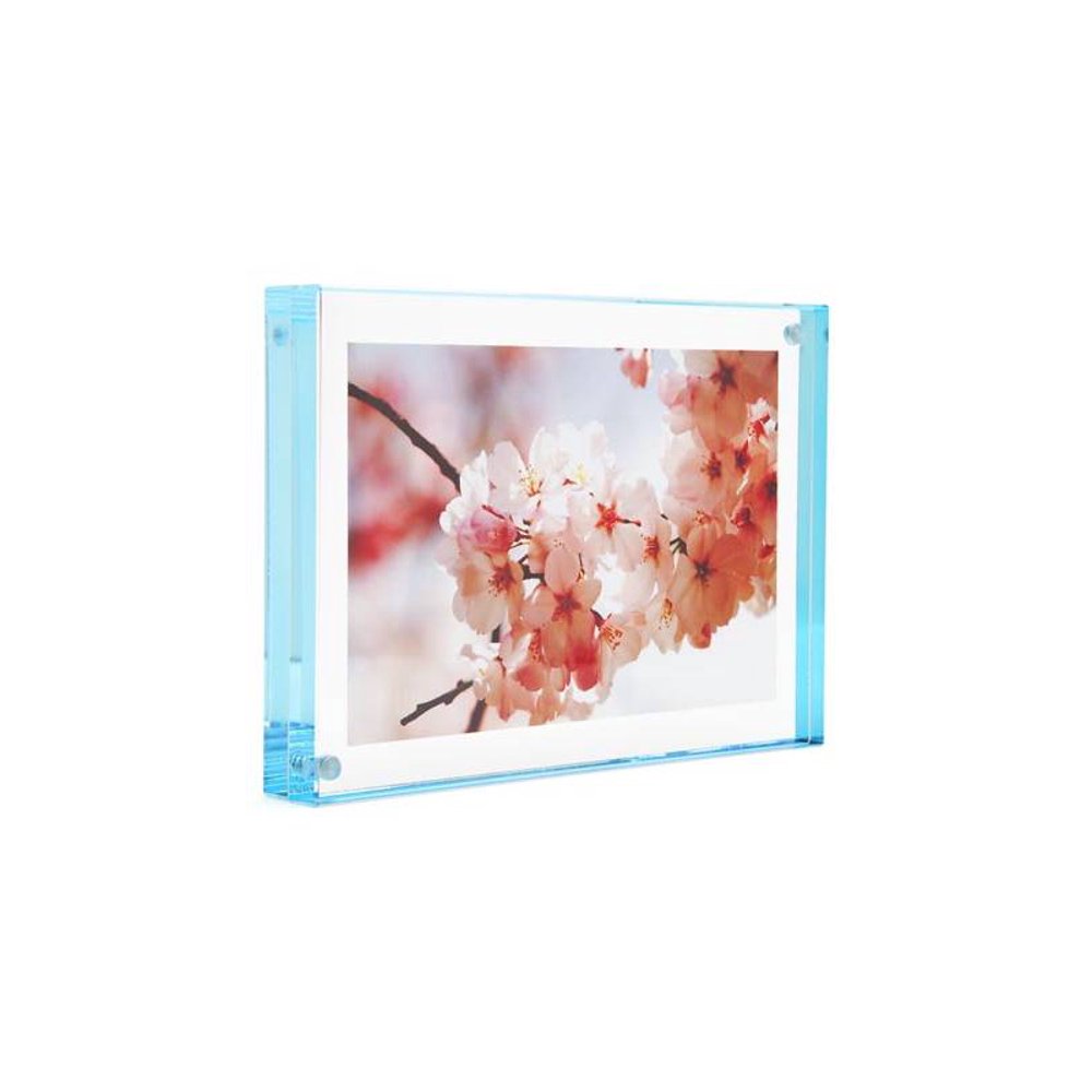 ORIGINAL FRAME by 4x6 Picture Frame, Floating Photo Frame, Two Acrylic