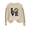 thumbnail image 2 of EQWLJWE Chemises à Manches Longues pour Femmes Décontractées en Solde, Chemises d'Été pour Femmes 2024 Tendance Vacances, Sweat à Capuche Imprimé Col Rond Automne pour Femmes, 2 of 4