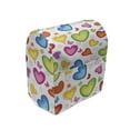 thumbnail image 1 of Love Stand Mixer Cover, Colorful Hearts and Butterflies Silhouettes Doodle Style Happy Valentines Day Pattern, Kitchen Appliance Organizer Bag Cover with Pockets, 5 Quarts, Multicolor, by Ambesonne, 1 of 4