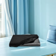 BESTYASH Black Elastic Dust Cover for Dvd Player Washable Anti Scratch Breathable Electronic Cover
