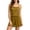 Yellow, variant on yillto Womens Cami Pajama Sets 2 Piece Cute Pjs Soft Tank Top Elastic Waist Shorts with Pocket Camisole Lounge Set