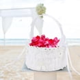 thumbnail image 4 of Flower Basket,European Style Romantic Flower Wedding Basket Candy Basket Smart Functionality, 4 of 7