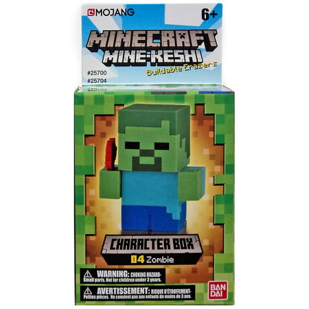 Minecraft Mine-Keshi Zombie Character Pack (Minecraft Best Mine Ever)