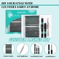 thumbnail image 2 of Kit de racimos de pestañas AMZGIRL LASH, 320 unidades, con adhesivo, removedor y aplicador, 2 of 6