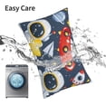 thumbnail image 6 of Honeii Astronaut And Space Print Pillow Cases,Plush Throw Pillow Covers,Decorative Pillowcase for Sofa, Couch, Living Room-14"x20", 6 of 6