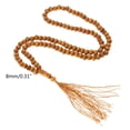 thumbnail image 3 of TIERPOP Wood Tasbih Prayer Beads 99 Muslims Prayer Bead Islamic Handheld Prayer Beads Muslims Rosary Beads Bracelet with Tassels, 3 of 9