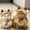 Brown,S, variant on Christmas Reindeer Costume for Small Dogs and Cats with Antlers, Soft Holiday Outfit for Puppy, Christmas Pet Dog Costume, Elks Cape Dog Cats Clothes, Christmas Decoration Props