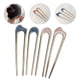 thumbnail image 2 of Horquillas de Metal en forma de U, 4 Uds., horquillas para el pelo, soporte para moño, herramientas de peinado, 2 of 4