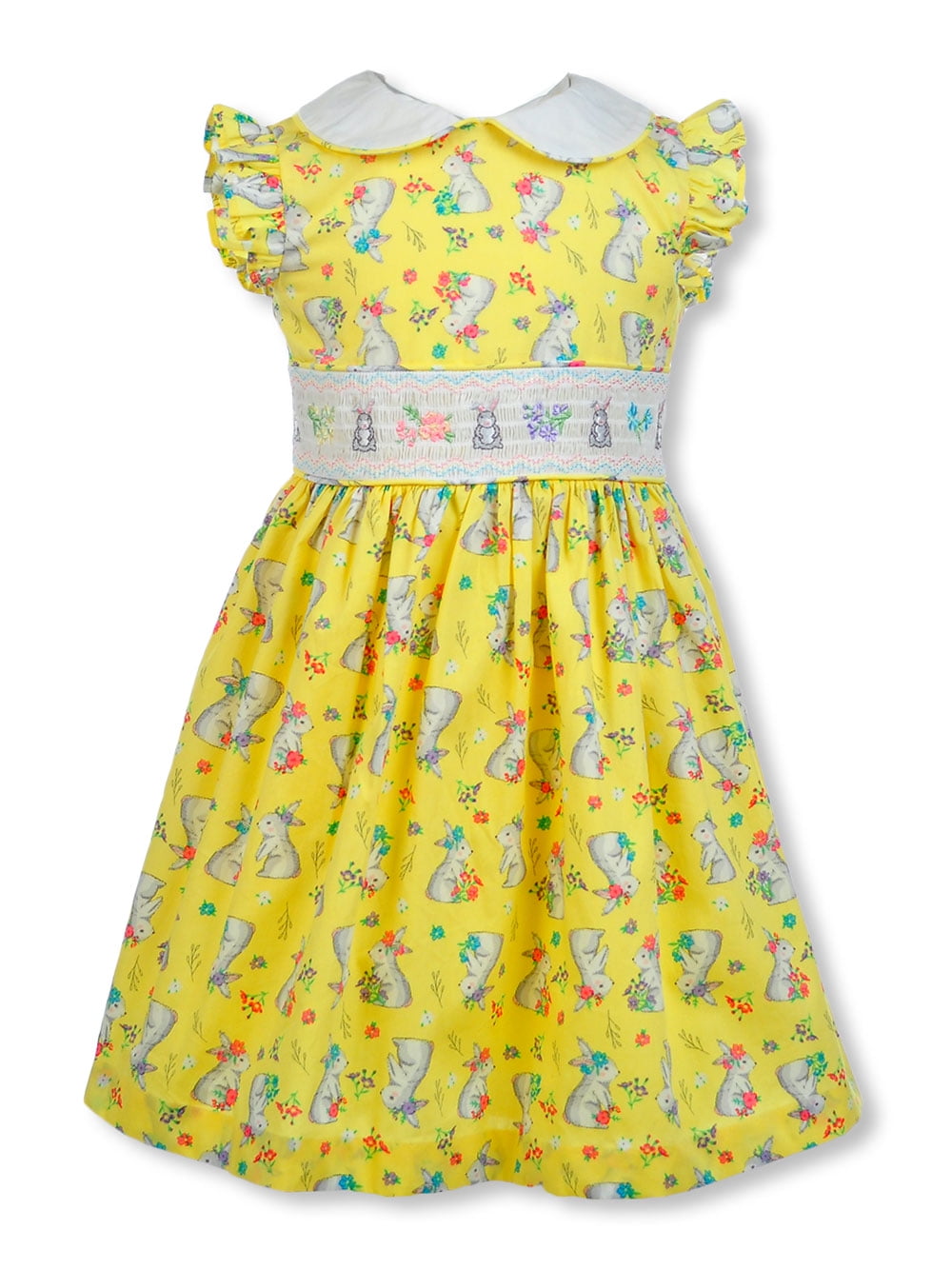 Bonnie Jean Girls' Easter Bunny Fit-And 