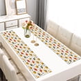 thumbnail image 2 of Dinosaur with Bones Pattern Summer Placemats Table Placemats Set Of 6-Linen Kitchen Washable Placemats Table Mats 11.8"x17.7" Non-Slip Heat Resistant, 2 of 5