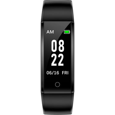 S5 Fitness Tracker with Heart Rate Monitor, Step/Calorie Counter, Sleep Monitor Smart Watch, IP68 Waterproof, Health Tracker, Pedometer for Men and Women