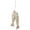 B, variant on Rustic Wooden Hanging Fish Wall Decor Sculpture For Beach Theme Bathroom Bedroom House