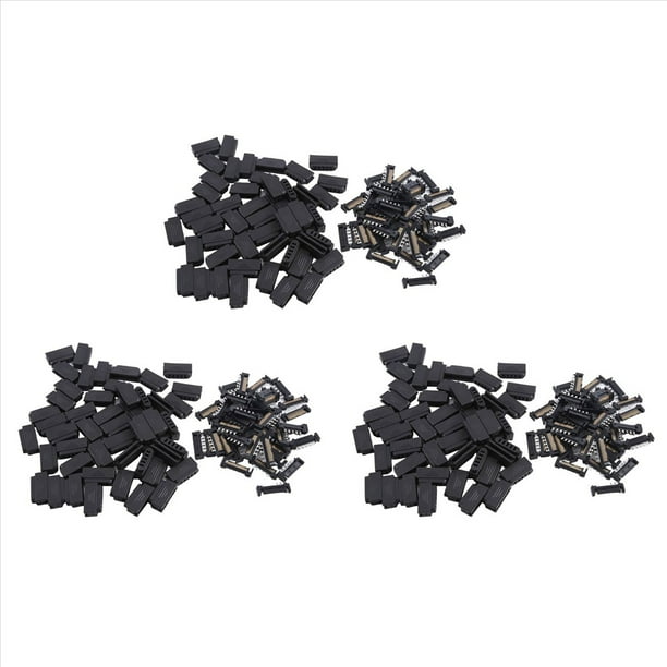 150 Pares de Enchufes L29- de 5 Orificios Macho, Conector Macho , Puerto Serie, Conector de Alimentación 15P, Enchufe y Carcasa