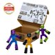 thumbnail image 2 of Muñecos Articulados Zing StikBot Shinies Pack X3, 2 of 4