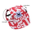 thumbnail image 3 of Pounoo Easter Basket Stuffers Clearance Small Pet Summer Canvas Cap Dog Baseball Visor Hat Puppy Outdoor Pet Cap Easter Meal for Less, 3 of 4