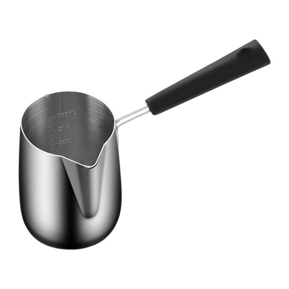 yotijay Chocolate Melting Pot Mini Soup Pot for Heating Milk Making Sauces RV Travel 350 ml