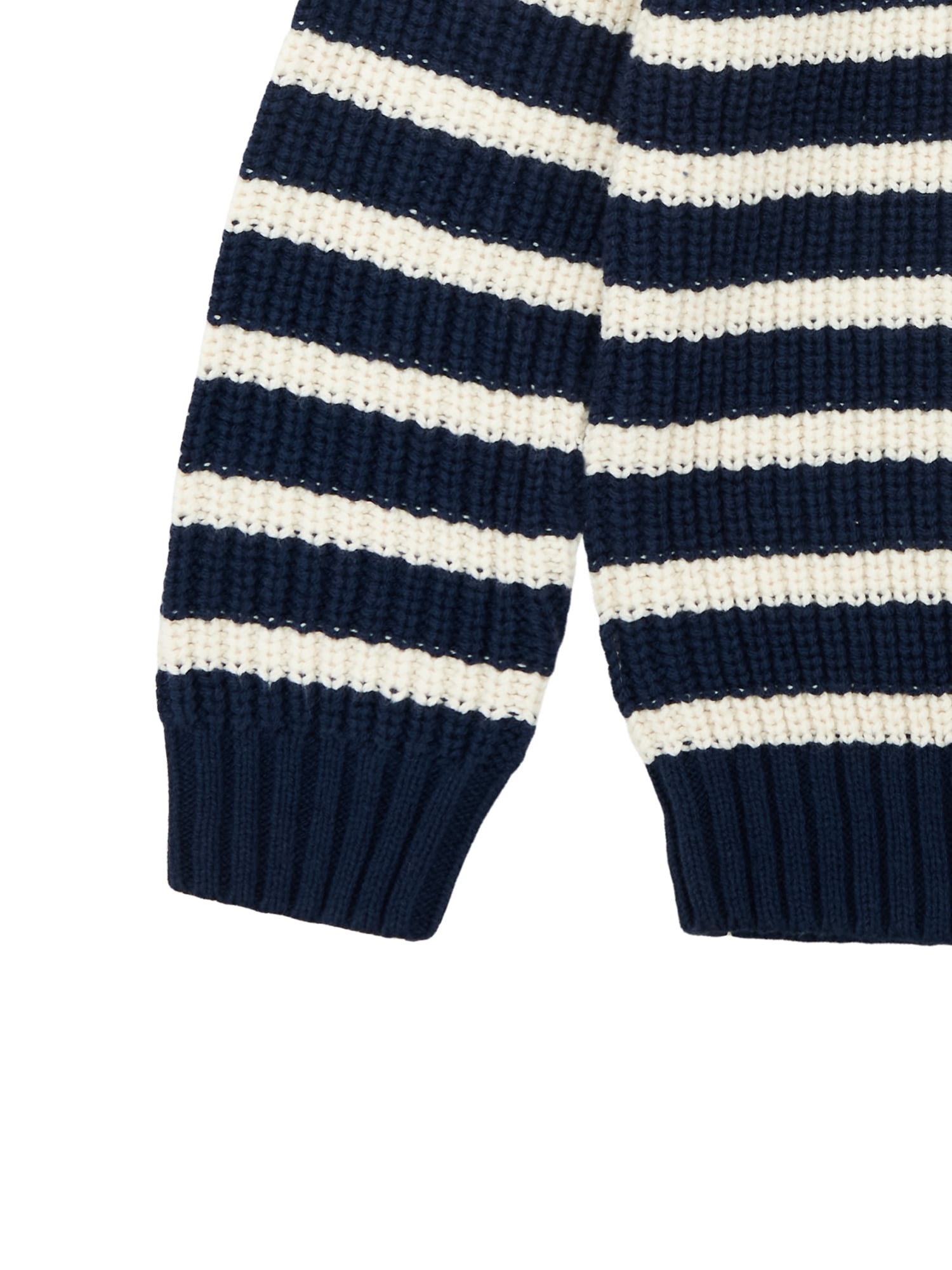 Wonder Nation Toddler Boys Quarter Zip Sweater, Sizes 12M-5T