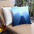 thumbnail image 1 of Ahgly Company Sites Machu Picchu Outdoor Throw Pillow, 18 inch by 18 inch, 1 of 6
