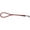 Red, variant on Dogline L2022-2 22 L x 0.5 W in. Round Leather Traffic Lead, Blue