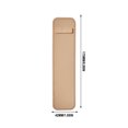 thumbnail image 3 of Ovzne Solid Color Leather Pen Case Pen Case Microfiber Soft Leather Pen Case Student Stationery Storage On Clearance, 3 of 5