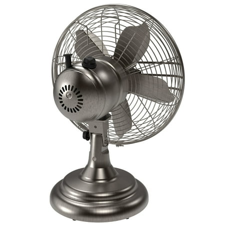 Lasko 12-In. Classic Metal Table Fan - Bronze
