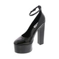 thumbnail image 4 of Steve Madden Womens SKYRISE Patent Ankle Strap Platform Heels, 4 of 6