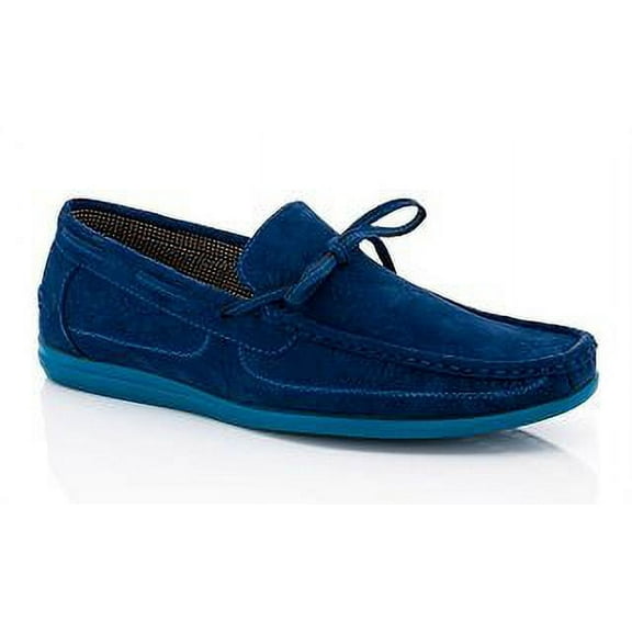 Franco Vanucci Men's Bow Accent Casual Loafers
