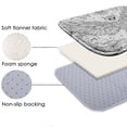 thumbnail image 5 of Owl 705 Non-Slip Memory Foam Bath Rug: Absorbent, Quick-Dry, Machine Washable, Soft & Comfortable - S, 5 of 7