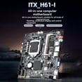 thumbnail image 3 of Placa Base para Ordenador ITX H61-I, I3/I5/I7 de 3.ª Generación, DDR3 de 1155 Pines, Control Industrial, Accesorios para Ordenador., 3 of 5