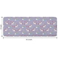 thumbnail image 7 of Purple Cartoon Unicorn Rainbow Cloud Heart Star Kitchen Rug Mat,Kitchen Runner Rugs Non Skid Washable,Decorative Kitchen Floor Mats for Kitchen,Sink,Laundry,17"x47.2", 7 of 7