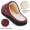 thumbnail image 6 of VONMAY Women's Cozy Slippers Two-Tone Indoor Outdoor House Shoes, 6 of 7