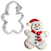 Christmas Holiday Cookie Decorating Cookie Cutter 4 Inch Made in USA by WONDERTORY