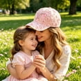 thumbnail image 4 of Limited Edition 2026 Garden Morning Baseball Cap, Cotton Hummingbird Flowers Hat, Lightweight Breathable Adjustable Baseball Hat, 4 of 6