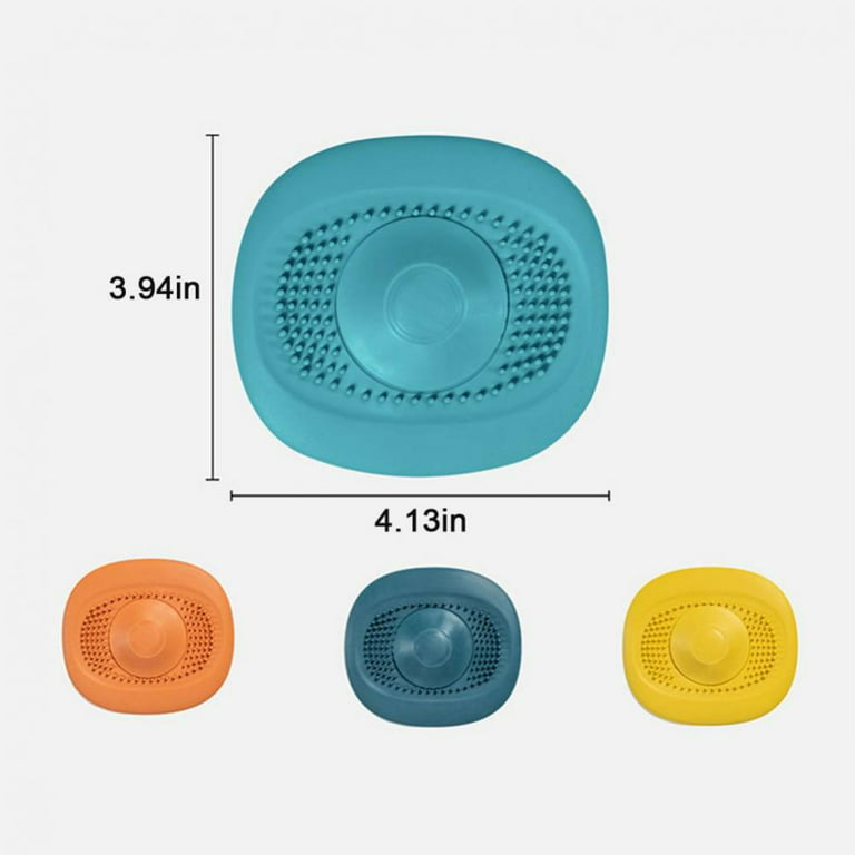 Azwzz Universal Tub Stopper Bathtub Drain Stopper, 3 In 1 Pop Up Bath Tub  Drain Plug And Drain Cover With Hair Catcher Strainer, Be Used For 1-3/8  To
