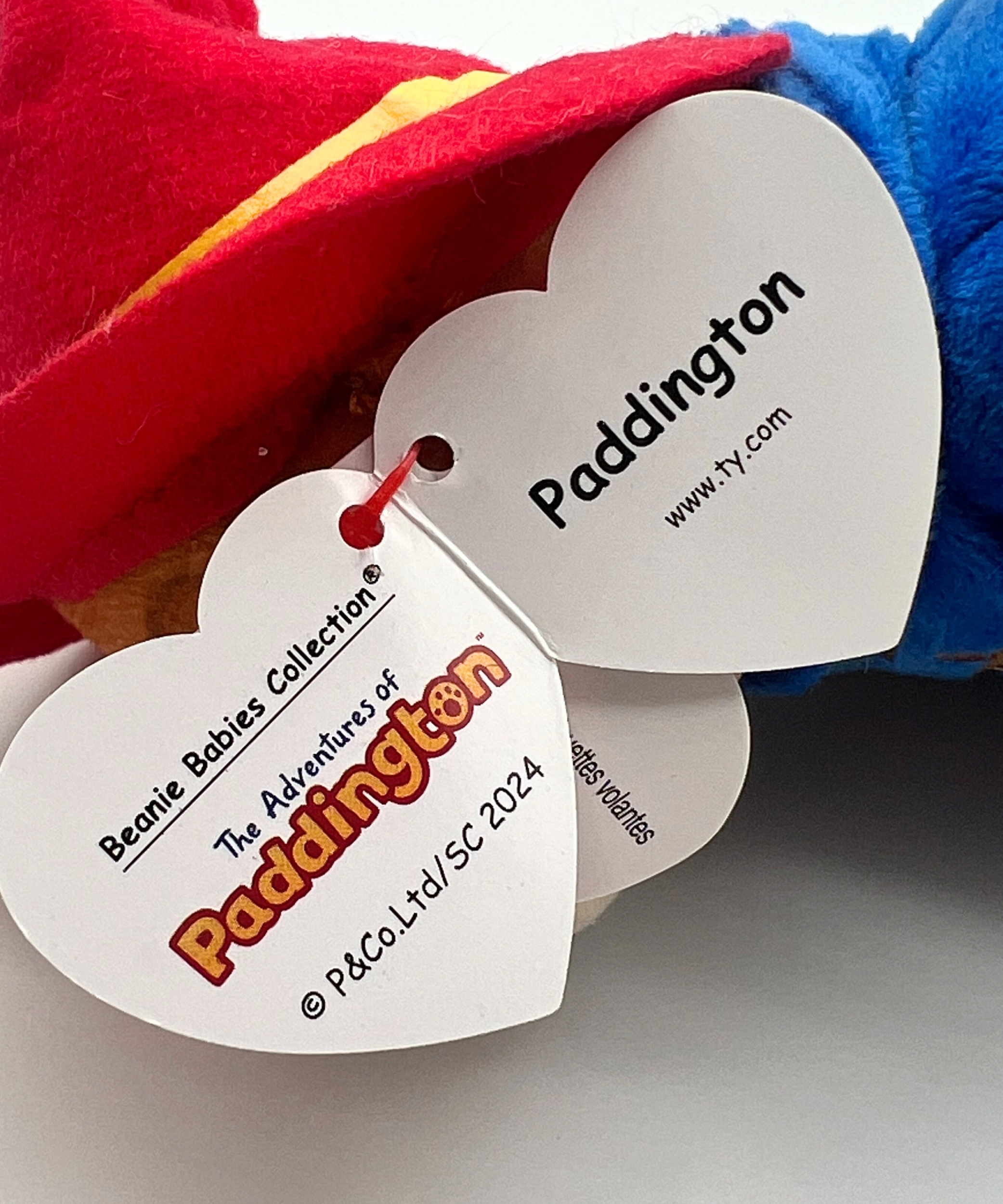 TY Paddington Bear Beanie Boos Regular | Beanie Baby Soft Plush Toy | Collectible Cuddly Stuffed Teddy