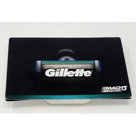 Gillette Mach3 Turbo Razor Blade Refills