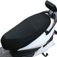 thumbnail image 2 of 1Set Black Polyester Seat Cover for Motorcycle Seat with Elastic Band Design and 3D Mesh Structure L, 2 of 8