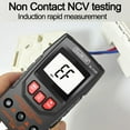 thumbnail image 3 of Mistaha Multimètre Numérique ZL-112B avec Fonction de Test NCV, Écran Rétroéclairé et Lampe de Poche - Testeur Électrique Portable Haute Précision pour Test de Circuit, Réparation et Dépannage, 3 of 6