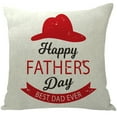 thumbnail image 1 of Up to 65% Off SMihono Father's Day Pillowcase Cartoon Style Linen Digital Printing Pillowcase, 1 of 1